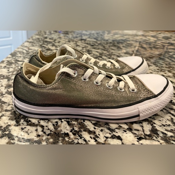 Converse Shoes - Converse Women’s Gold Metallic Shoes